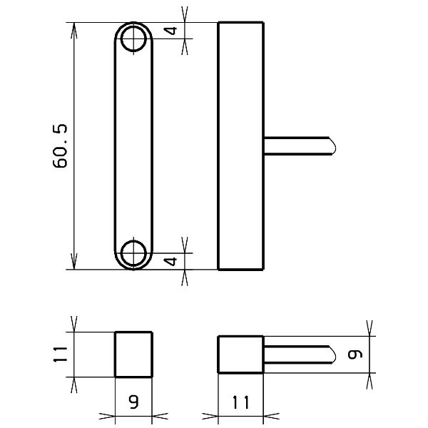 ASSA ABLOY Magnet-Ruhe-Kontakt 10360-6