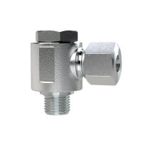 Drejeligt vinkelskruesamling, M10x1, 0 udvendigt Rørudvendigt Ø 6