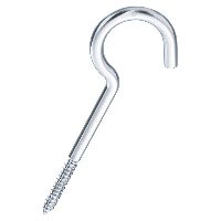 Lamp screws steel zinc plated blue