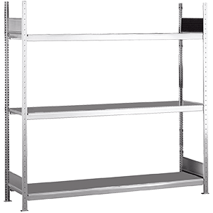 Rayonnages grande portée