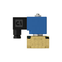 2/2-weg MV., MS, NC, dir. gest., 24V DC, G3/8, PN 0-6 bar, NBR