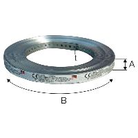 Nastro d&#39;acciaio inox perforato, BAN zincato a caldo