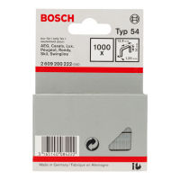 Fladtrådshæfte type 54, 12,9 x 1,25 x 14 mm, pakke a 1000 stk.