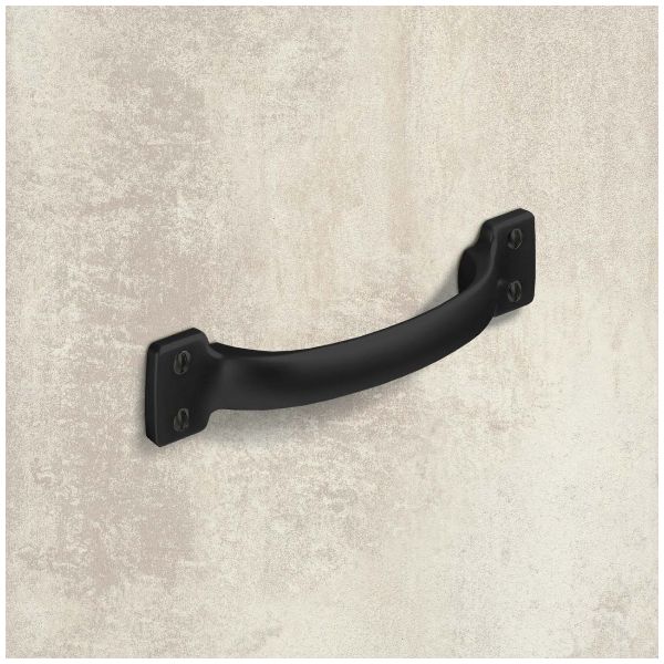 Hettich Griff Flavia Schwarz matt 96 mm