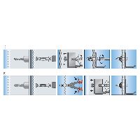 fischer Hohlraum-Dübel Stahl verzinkt HM 8x54 SS
