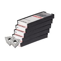 Vyměnitelná břitová destička WNMG na dokončovací práce 50 kusů, HBT020, Velikost: 080404