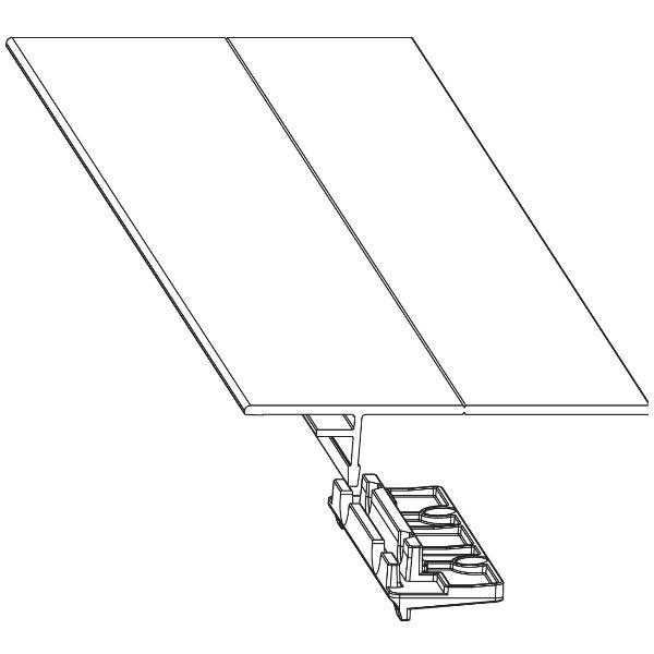 maco HS Tôle pour vantaux fixes 240 2,5m