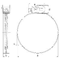 Morsetti a vite OETIKER ALSI In-6Kt inossidabile A2