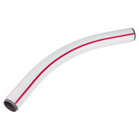 Cable protection conduit bend 45° smooth-ended