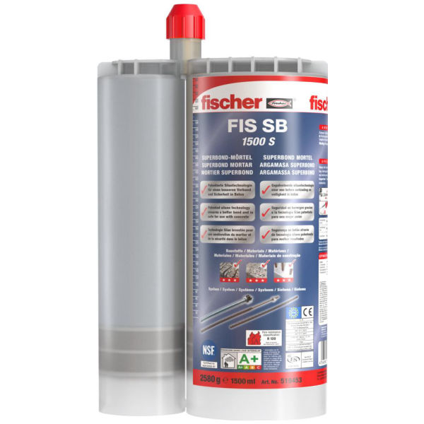fischer Cartouche de résine Superbond FIS SB 1500 S