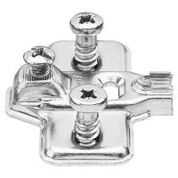 blum Modul Kreuzmontageplatte 193L8100 0mm vernickelt