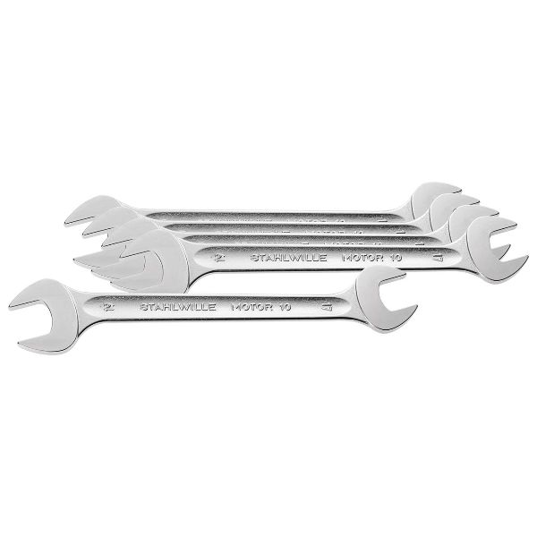 Obojstranný otvorený kľúč, Rozmery kľúčov: 17X19