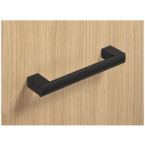 Hettich Stangengriff Clivia schwarz matt 482 mm