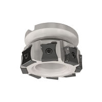 F90LN D125-09-38.10-L-N15 90°-Planfräser mit LN 1506 Tangential montierten Wendeschneidplatten