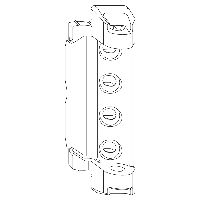 maco scissor stay hinge DT 130kg