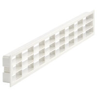 Ventilation grille for kitchens 458x66x20mm plastic