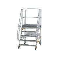 Plošinové schody, pojízdné 60° Šířka schodu 1000 mm 5 stupňů