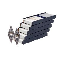 Inserto VCMT per finitura 50 pezzi, HB7140-2, Dimensione: 110304