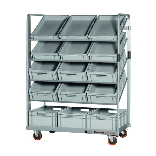 Bac Euronorm gris, Type: NB42