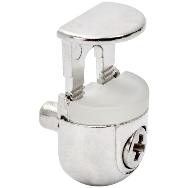 Support d'étagère en verre PEKI Ø perç. 5mm verre 4-10mm ni