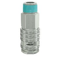 Industrial coupling External thread