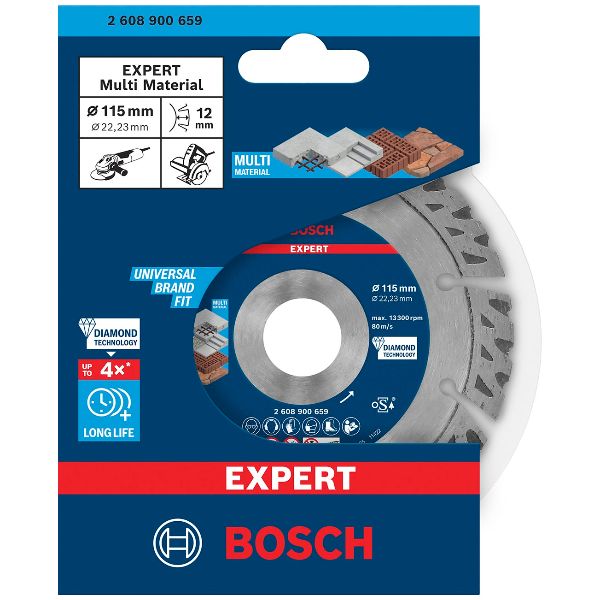 BOSCH EXPERT Disco MultiMat diam.115x22.23x2.2x12