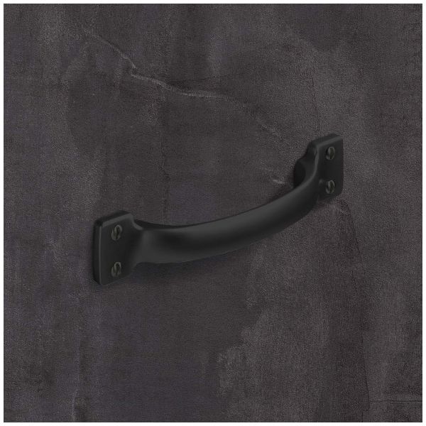 Hettich Griff Flavia Schwarz matt 96 mm