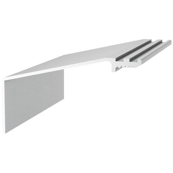 Tablette à insérer 50x30 Veka 6m alu éloxé naturel