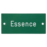 Plaquette métallique pour jerrican