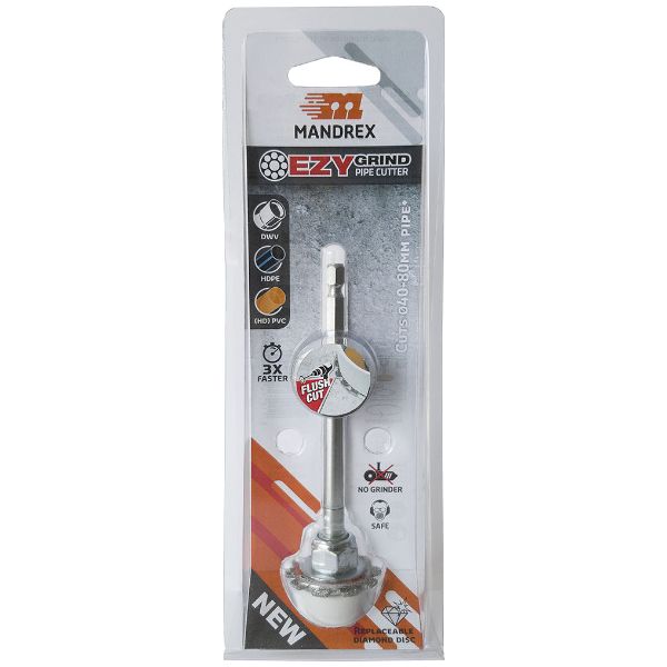MANDREX Coupe-tubes diamanté EZY GRIND 40-80 mm