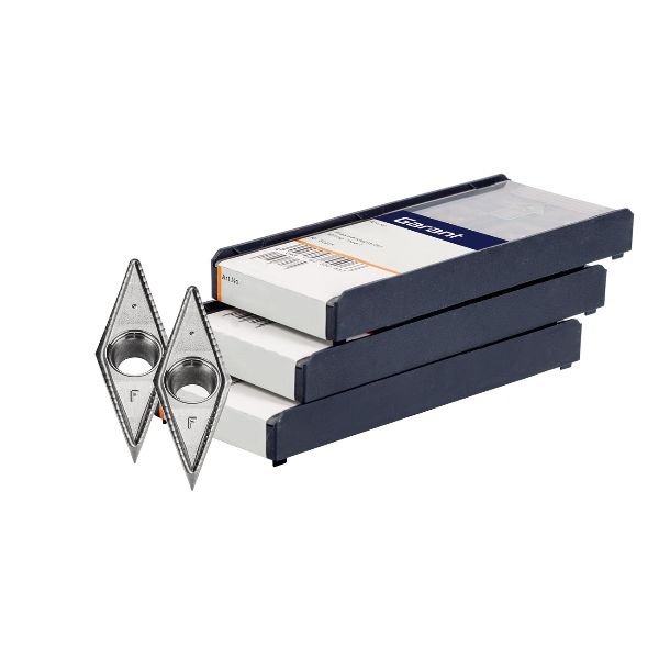 Inserto VCGT per finitura 30 pezzi, HU7315-1, Dim.: 160402