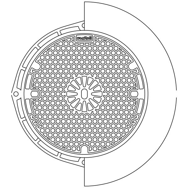 vonRoll Schachtabdeckung 2618