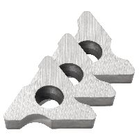 HM váltólapka készlet, 3 darabos, SHM 202 acélhoz, 2,5 mm rádiusz, Típus: SHM202