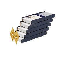 VBMT indexable insert for finishing 50 pieces, HB7010-2, Size: 160404