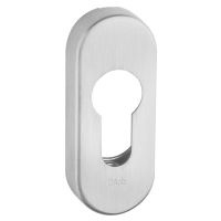 Glutz Schlüsselrosette 5396C Edelstahl matt 29x72x12mm