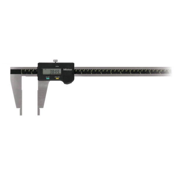 Calibro digitale in ABS, superfici di misura a becco, 0-450 mm, Digimatic