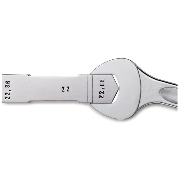 Obojstranný otvorený kľúč, Rozmery kľúčov: 17X19