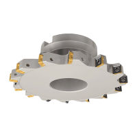 FSB D5.0-0.50-10-R10 Scheibenfräser, halbseitig unten, Flanschtype.