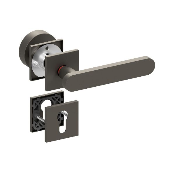 Qolibri smartbloc 1146 entry rosaces carrées PZ gauche