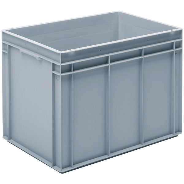 Grey plastic stacking bins 3-209G-0 426x400x600