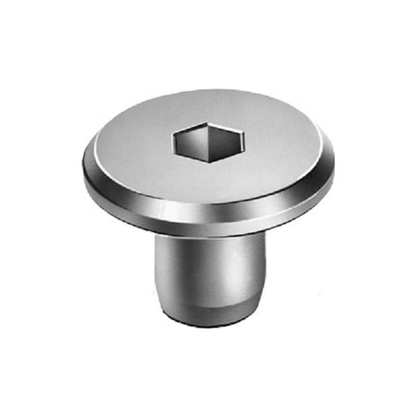 RAMPA Rundmuttern Typ RFL vernickelt