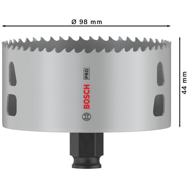 BOSCH Scie trépan PRO Multi Material PC Plus, 98 mm