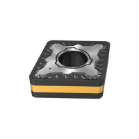 CNMG 160616-R3P IC8250 Double-Sided 80° Rhombic Inserts with a Chipformer for Rough Machining