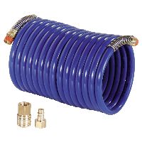 Tubo flexible con espiral de nailon 3/8 pulgada con acoplamiento, Longitud utilizable de la manguera: 5m