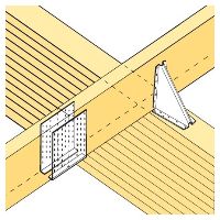 SST Connecteurs pour poutres GERW 1 paire zingué au feu