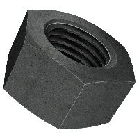 Sechskantmuttern ~0,8d Linksgewinde ISO 4032-6 bl