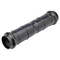 Grooved pipe double socket