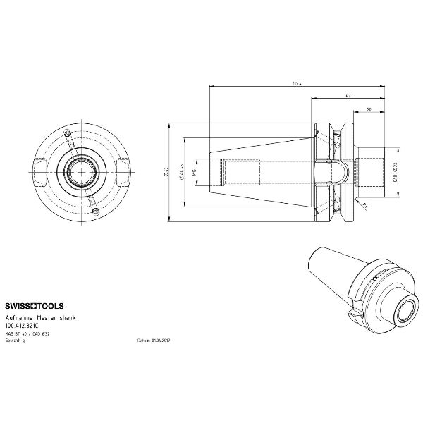 Registrazione MAS 403 BT 40 / CAD 32