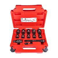 Jeu d'écrous de tir 1/2″ court (13 pièces) SHOCKWAVE