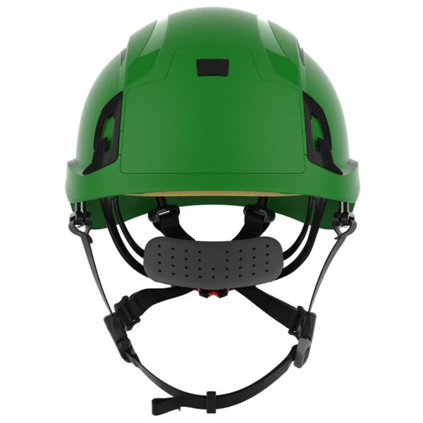 Safety Helmet EVOALTA BaseWorker wheel ratched vented verde